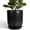 Black, variant on 10 Inch Black Ceramic Planter with Drainage Hole – Large Round Flower Pot for Snake Plants, Monstera, Indoor Outdoor