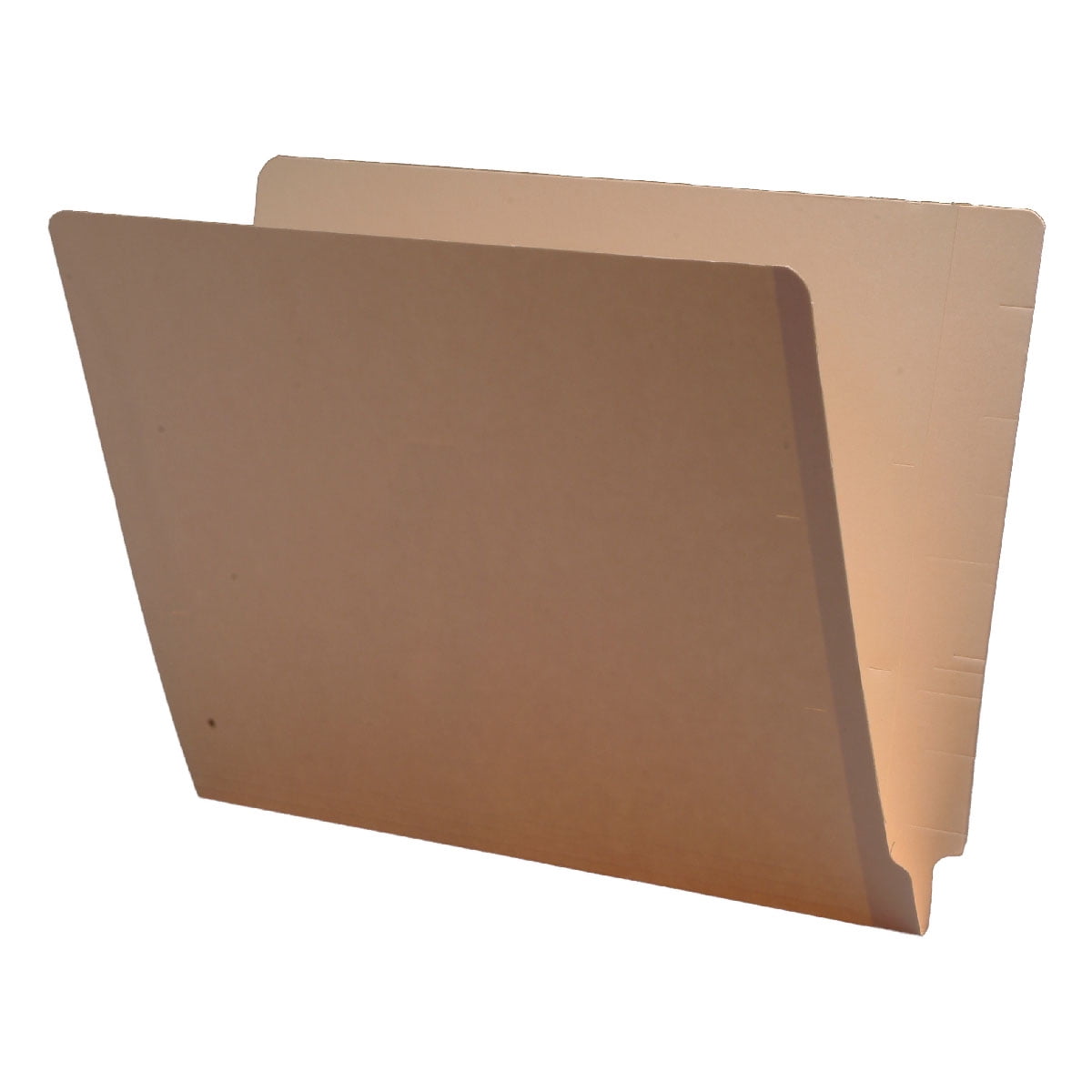 Ecom Folders End Tab Manila Letter Size 2-Ply End File Folder, Manila, Box of 50 File Folders