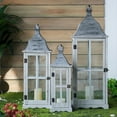 thumbnail image 5 of A&B Home Window Scape Lanterns - Gray - Set of Three-Color:Gray,Style:Classic Vintage, 5 of 6