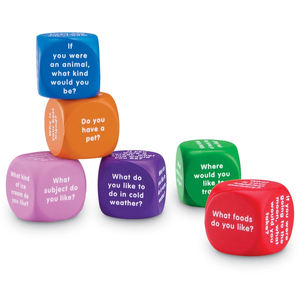 Learning Resources Conversation Cubes Aid Student Oral Language Listening Skills 