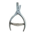 thumbnail image 1 of Ounissouiy Metal 45N Pattern Notcher Handheld Professional Tailor Sewing Home Pliers Nonslip Anti-corrosive Punch Hole Tool Type2 NO2, 1 of 5