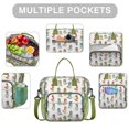 thumbnail image 2 of Dinosaurs with Hatching Eggs Pattern Womens Lunch Box for Work,Insulated Large Lunch Bag for Tween and Teen,Loncheras Para Mujer,Leakproof Adult Lunch Bag for Work,Beach,Travel,Picnic,Camping, 2 of 7