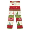 thumbnail image 3 of Christmas Style Printing Pajamas For Women Loose Retro Night Pajama Pants Comfortable Sleepwear Bottoms Homewear, 3 of 6