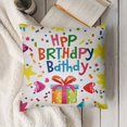 thumbnail image 3 of YINGXI  Throw Pillow Cover,Birthday Gift Cushion Case Outdoor Decoration for Sofa Couch Farmhouse 12x12in, 3 of 5