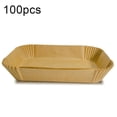 thumbnail image 1 of 50/100/120 Pcs Doublures Jetables Antiadhésives pour Friteuse à Air Chaud Double, 1 of 4