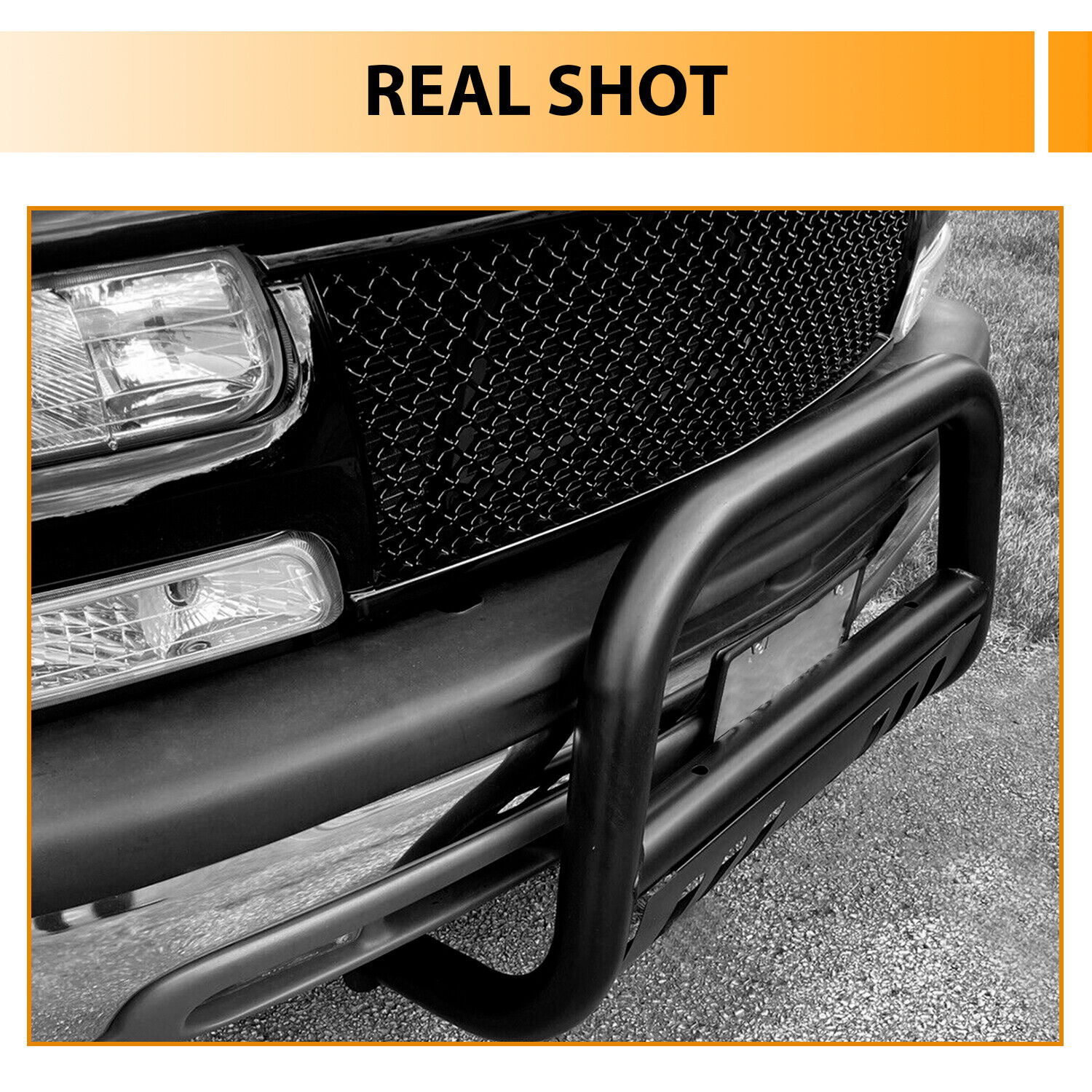 USグリルガード 99-07 Silverado / Sier ra 2500 Blkブルバーブラシバンパーグリルグリルガー シエラ グリルガードの通販