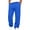 Royal Blue, variant on GrmtClth Mens Adjustable‑Waist Jogger Sweatpants Straight‑Leg Loose‑Fit Gym Training Pants With Deep Storage Pockets