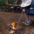 thumbnail image 2 of Tube de Feu Télescopique en Acier Inoxydable pour Camping en Plein Air Cuisson BBQ 3 Pcs, 2 of 5