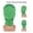 Green, variant on Riousery Professional Chroma Key Mask Invisible Hood for Photography, Video, and Special Effects, Lightweight Elastic Fiber, Blue (10 inches / 25.4 cm)