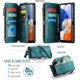 thumbnail image 2 of funda billetera para Samsung Galaxy A14 con Protección RFID, Ranuras para tarjetas, Pata de Cabra, Correa Desmontable-Funda para teléfono tipo Bandolera con Tapa de Cuero PU a prueba, 2 of 9