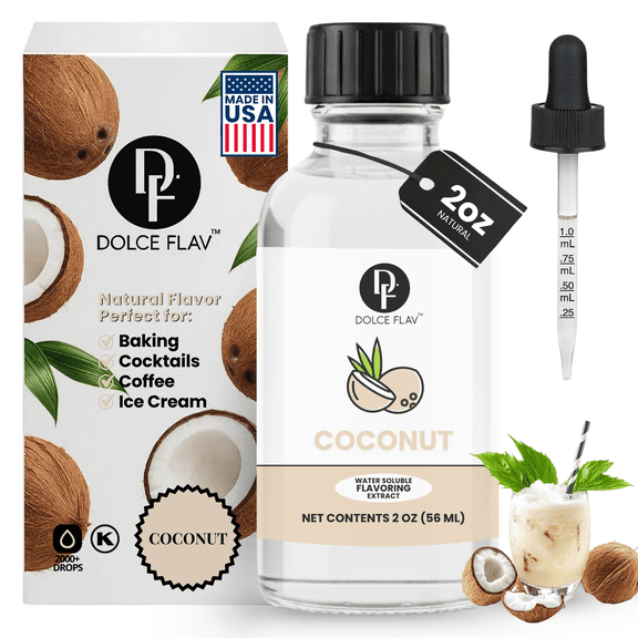 Dolce Flav - Coconut Extract Water Soluble 2 oz