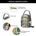 thumbnail image 4 of FORMRS Crossbody Bag for Women Quilted Travel Shoulder Cell Phone Purse with Chain Strap Handbag, Window Scene, 4 of 7