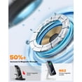 thumbnail image 2 of HERRBOL Estación de carga 3 en 1 compatible con cargador Magsafe Soporte de cargador inalámbrico para iPhone 16 15 14 13 12 Series Estación de carga inalámbrica para AirPods Soporte de carga inalámbri, 2 of 5