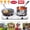 White, variant on Hot Plate, 2000W Countertop Burners,Portable Double-Coil Electric Stove for Cooking with 5 Levels Adjustable Temperature & Dual Control, for All Cookwares Home Camp RV (White)