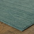 thumbnail image 2 of Style Haven  Heathered Solid Hand-crafted Plush Wool Area Rug Blue 2'6" x 8' Runner 8' Runner Indoor,Runner,Shag,Handmade Living Room,Bedroom,Entryway, 2 of 5