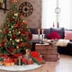 thumbnail image 5 of Decoraciones navideñas, adornos navideños, regalos de Navidad. Juego de 2 colgantes navideños con lazo de terciopelo y bola. Adornos navideños con forma de escena. Bolas de plástico., 5 of 6