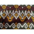 thumbnail image 4 of oneOone Cotton Poplin Fabric Diamond & Swirl Ikat Decor Fabric Printed BTY 42 Inch Wide, 4 of 4