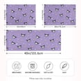 thumbnail image 4 of Haosy Satin Pillowcase for Hair and Skin Standard Cooling Silk Pillow Case with Envelope Closure Adorable Demon with Star 20"x26", 4 of 9