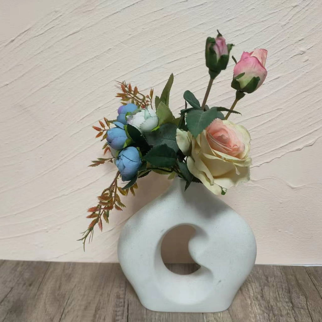 lanema Vase Resin Mold Pen Holder Silicone Mold Flower Pot Epoxy Casting Mold Succulent Organizer Storage Mold Table Decor