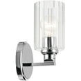thumbnail image 6 of Kichler 55224CPZFLU Gioe 10" Tall Bathroom Sconce - Bronze, 6 of 7
