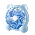 thumbnail image 1 of Mini Desk Fan Portable Personal Fan Desktop Office Fan 2 Speeds Adjustable Electric Cooling Fan USB Powered, 1 of 6