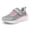 Gray/Pink, variant on Gymepic Girls Breathable Mesh Running Shoes Lightweight Athletic Sneakers Non-Slip Kids Sport Shoes