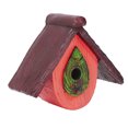 thumbnail image 1 of Bird House, Hummingbird Resin House Decorative  For Yard Red, 1 of 8