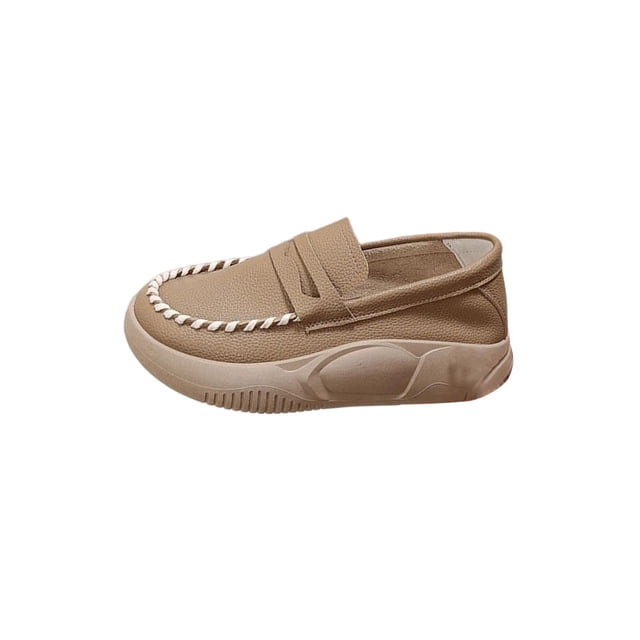 Zapatos informales de PU para mujer, zapatos de suaves y cómodos, zapatillas de deporte sin cordones, parte inferior gruesa, ropa de calle 36 Salvador Plataforma de mujeres