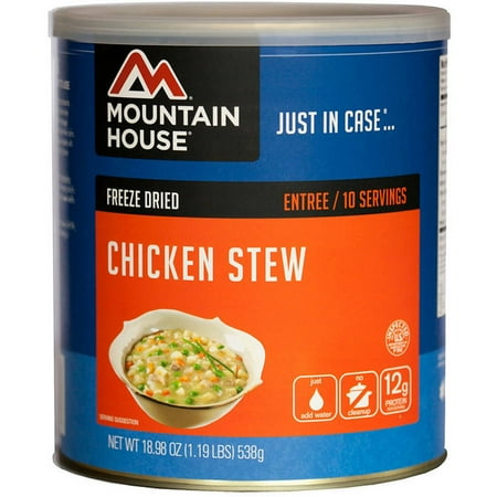 Green Chile Chicken Stew - Mountain House Chicken Stew #10 Can