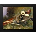 thumbnail image 2 of Sargent, John Singer 24x19 Black Modern Framed Museum Art Print Titled - An Out-of-Doors Study, 2 of 5