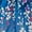Blue, variant on OUSIMEN Women's Casual Long Sleeve V Neck Loose Floral Dress Long Dresses Swing Dress for Women