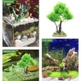 thumbnail image 6 of HAKIDZEL 1Set Aquarium Décor Plastic Plants Realistic Tree Model for Fish Owners and Reptile Owners, 6 of 8