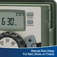 thumbnail image 2 of Orbit Easy-Set Logic 4-Station Indoor/Outdoor Water Sprinkler Controller, Green, 2 of 8