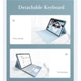 thumbnail image 3 of Funda Teclado kaitesi para iPad Air 11" y Pro 11" con Touchpad Rosa, 3 of 7