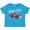 Turquoise, variant on Inktastic Born to Race- Red Race Car Boys or Girls Toddler T-Shirt