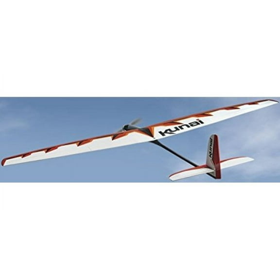 Great Planes Kunai 1.4M Sport Glider EP ARF 55 GPMA1815 Airplanes ARF Sailplane