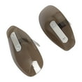 thumbnail image 1 of 2 piezas de protectores de manos para motocicleta, deflector de viento, accesorios de repuesto para motocicleta Marrón, 1 of 8