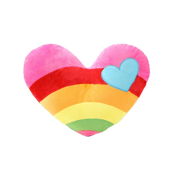 Juguetes Para Niño Almohada de San Valentín con forma de corazón - Almohada decorativa corta con forma de corazón - Almohada suave y adorable Juguetes Para Bebe 1 Año