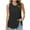 Black, variant on LYEAA Women's Summer Tank Tops No Sleeve Plus Size Sleeveless Crew Neck Summer Loose Casual Tee Shirts Solid Flowy Beach Elegant Pullover Vest Breathable Soft Loungewear Going Out Clothes Black L
