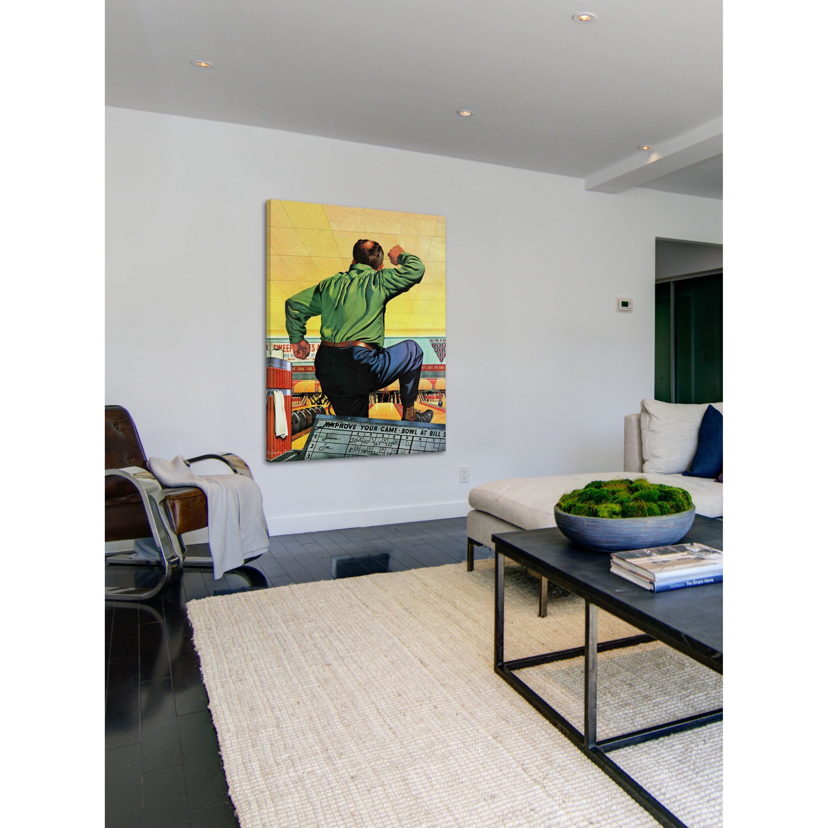 Marmont Hill Bowling a Split by Stan Ekman Painting Print on Canvas