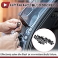 thumbnail image 3 of 1 Pc Conector de bombilla de luz trasera izquierda para Peugeot 307 T61 2007-2014, 3 of 7