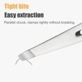 thumbnail image 4 of Self-Care Durable Oblique Tweezers Ergonomic Design Portable Forehead Trimmer Tweezers Easy to Use Stainless Steel Material Precise Selection Tweezers Tools, 4 of 8