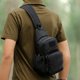 thumbnail image 2 of Bolsa impermeable para el pecho Soidarity para hombre Negro, 2 of 6