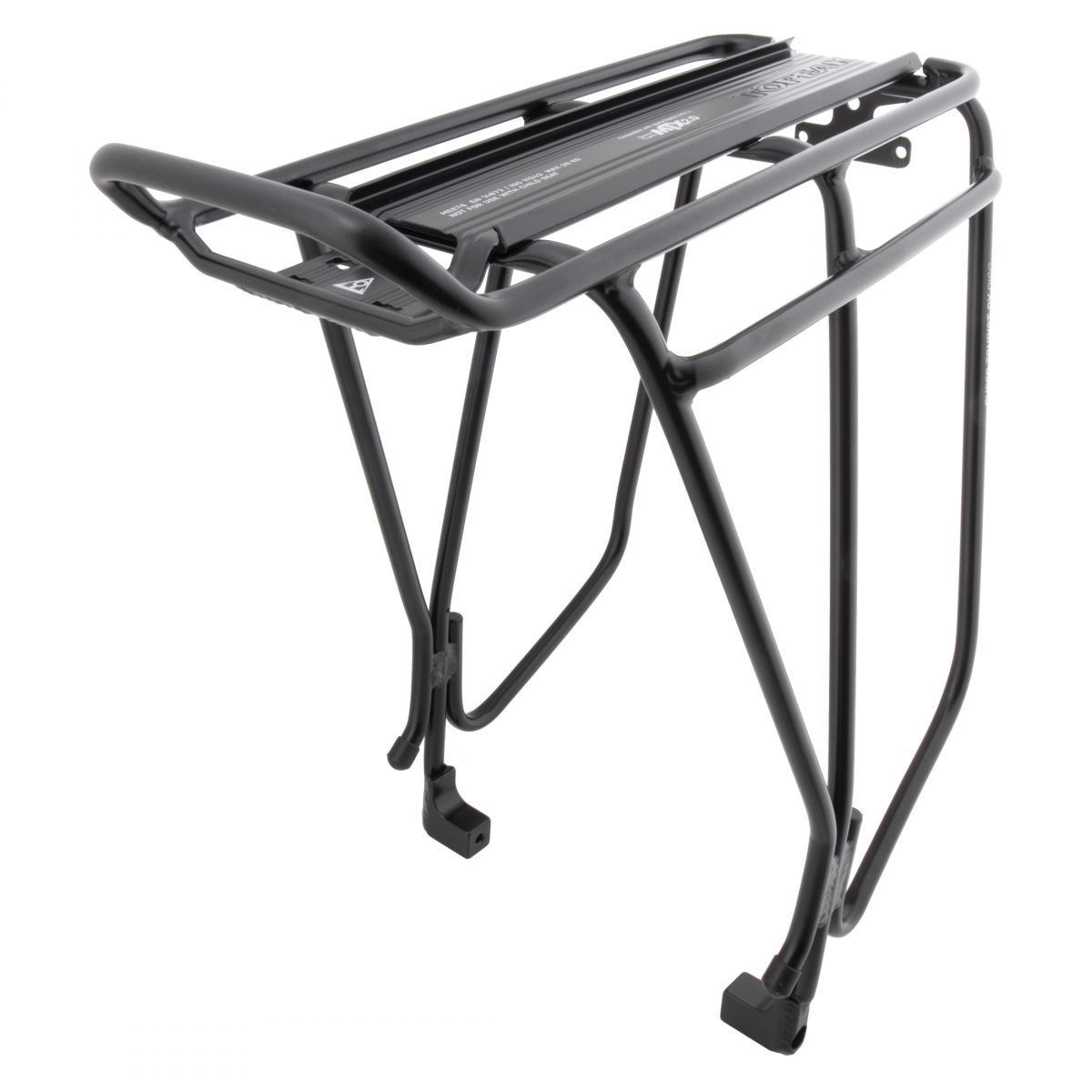 Topeak Super Tourist DX Disc Rear Rack, Black, Solid Fender