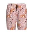 thumbnail image 6 of Daiia Beautiful Fox Mens Woven Stretch Pajama Short,Short Pajama Pants-Large, 6 of 7