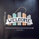 thumbnail image 2 of Retro Decorativo Puerta Signo Colgante Madera Bienvenido a Casa Puerta Signo Cafetería Casa de Té Decoración de Pared, 2 of 7