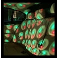 thumbnail image 3 of Luz LED de ambiente para techo, proyector de estrellas para coche con activación por sonido por USB, luz nocturna, luz LED romántica decorativa para techo de coche, 3 colores - 9 luces E, 3 of 5