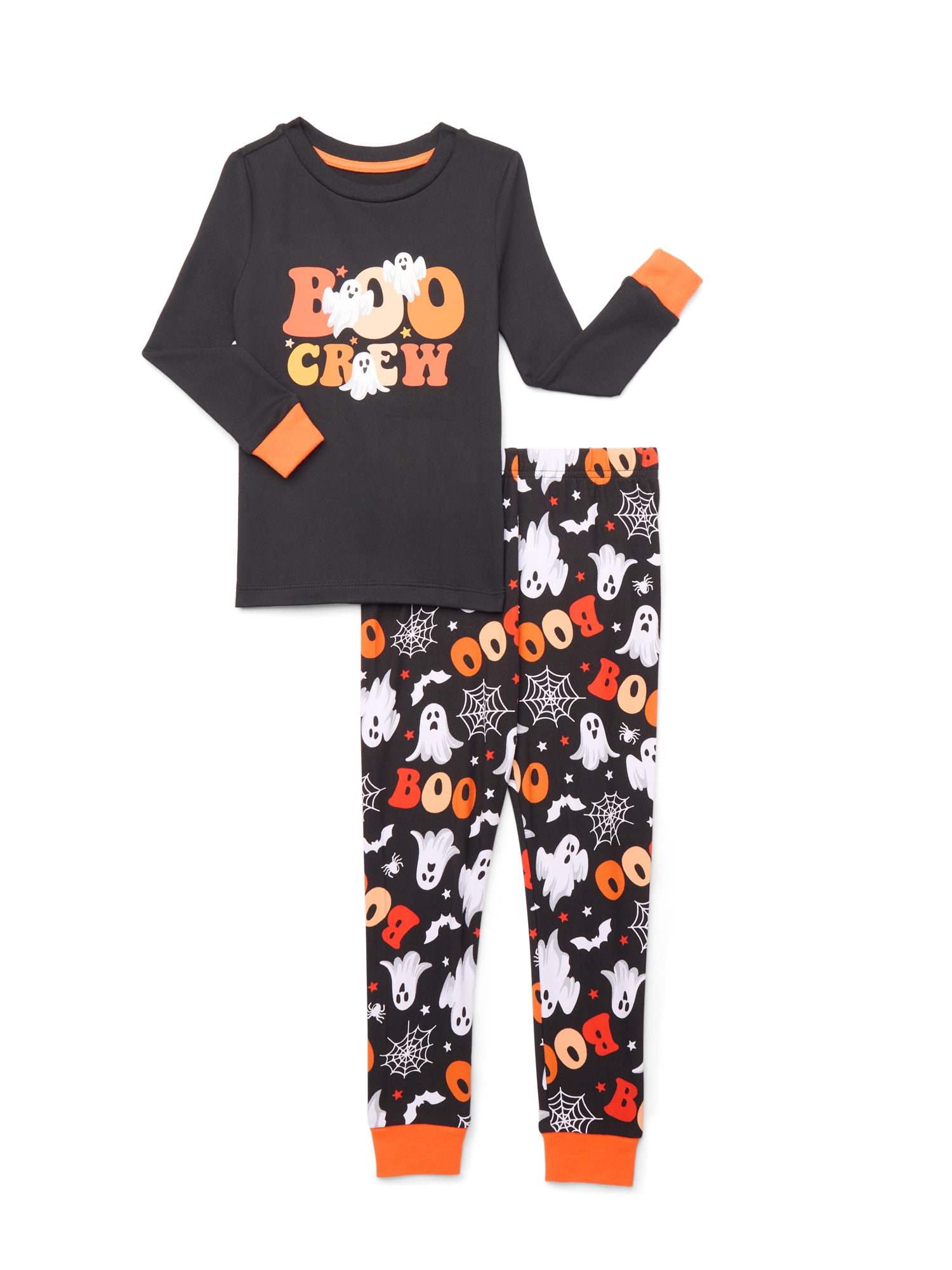 Halloween Unisex Toddler Matching Family Pajama Set from Way to Celebrate, 2-Piece, Sizes 2T-5T