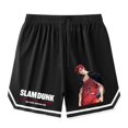 thumbnail image 1 of Pantalones cortos de Anime Slam Dunk para hombre, pantalón corto informal de gran tamaño, baloncesto, SHOHOKU, Sakuragi, Hanamichi, Fitness, suelto, cinco puntos, 1 of 4