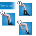 thumbnail image 2 of RMS Compression Stocking or Sock Aid for Removing Socks or Light to Medium Compression Hosiery for Men or Women with Arthritis or Limited Mobility (Blue), 2 of 4